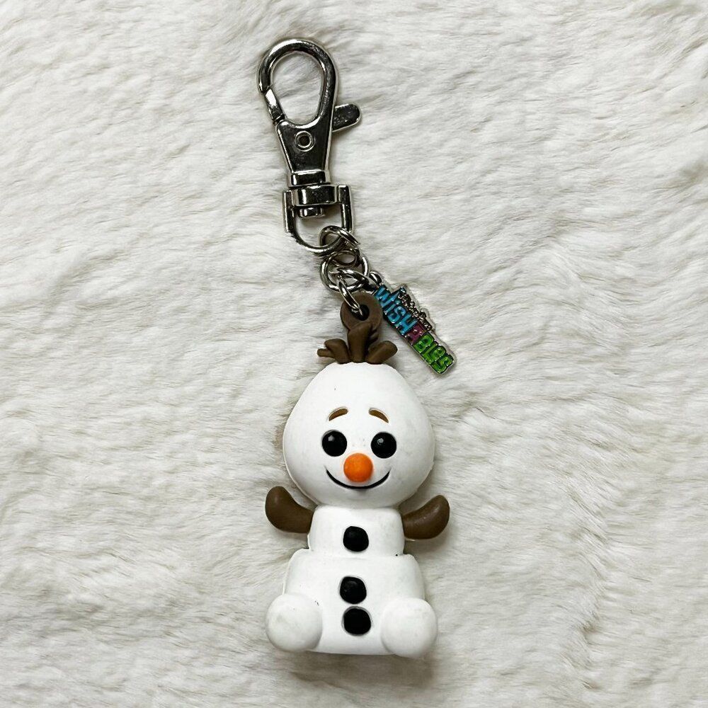 🔮 5/$25 Disney Parks Frozen‎ Olaf Wishables Keychain